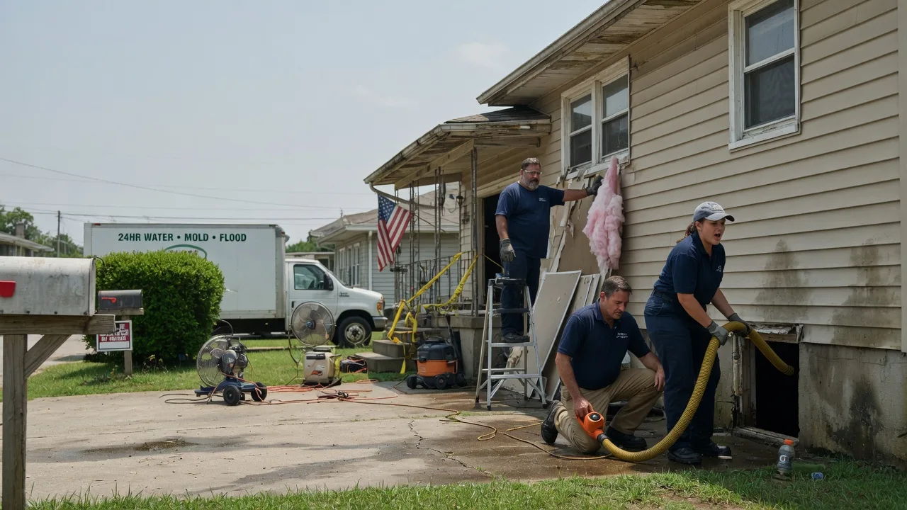 Water Damage Repair in Luling, LA near me